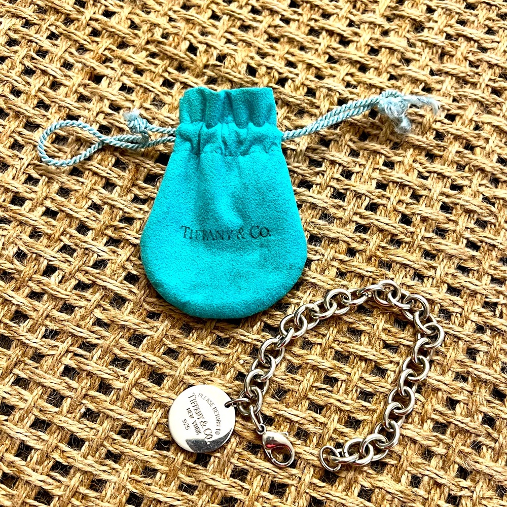 Tiffany and Co. Round Tag Bracelet